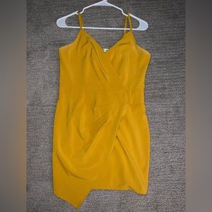 BlueBlush mini Yellow/Gold dress. Bought from Dry Goods.